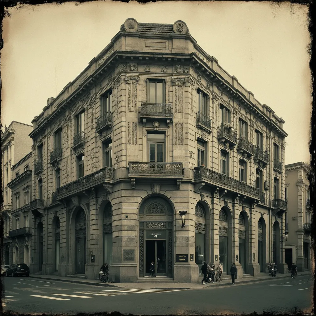 Imagen histórica de la primera oficina de FinanzasArg en Buenos Aires